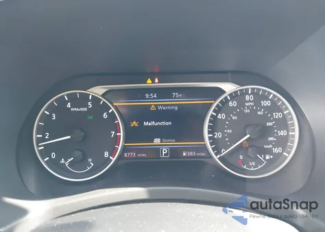 2025 Nissan Sentra Sv из США, поврежденный, VIN 3N1AB8CV9SY326184